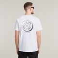 Button Illustration T-Shirt - White - Men