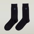 Burger Sock 2-Pack - Dark blue - Men