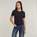 Front Seam Top - Dark blue - Women