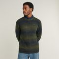 Gradient Knitted Sweater - Multi color - Men