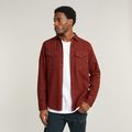 Dakota Slim Shirt - Red - Men