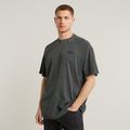 Pigment Dye Loose T-Shirt - Black - Men