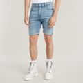 3301 Slim Shorts - Medium blue - Men