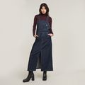 Dungaree Dress - Dark blue - Women