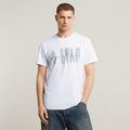 Shattered Graphic T-Shirt - White - Men