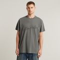 Flock G-Script Loose T-Shirt - Grey - Men
