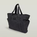 Puffer Tote Bag - Black - Women