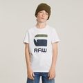 Kids T-Shirt Regular - White - boys