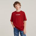 Kids T-Shirt Loose - Red - boys