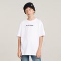 Kids T-Shirt Loose - White - boys