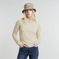 Core Knitted Sweater - White - Women