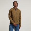 Zip Overshirt - Brown - Men