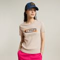 Old Skool Logo Top - Pink - Women