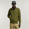 Nifous Zip Thru Sweater - Green - Men