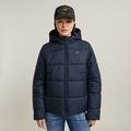 Short Puffer - Dark blue - Women