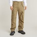R-3N Regular Straight Cargo Pants - Beige - Men