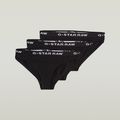 Brief 3 Pack - Black - Women