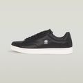 Cadet Leather Sneakers - Black - Men