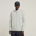 Premium Core Half Zip Sweater - Grey - Men