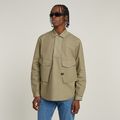 Anorak Relaxed Shirt - Green - Men