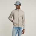 Nifous Zip Thru Sweater - Beige - Men
