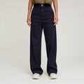 Deck 2.0 High Loose Chino - Dark blue - Women