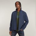 Wool Utility Jacket - Medium blue - Men