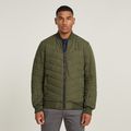 Padded Bomber Jacket - Green - Men