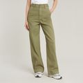 Deck 2.0 High Loose Chino - Green - Women