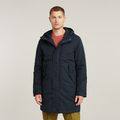 Everyday Hooded Parka - Dark blue - Men