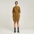 Fluid Dress - Beige - Women