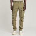 Rovic Zip 3D Regular Tapered Pants - Green - Men