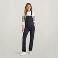 Slim Dungaree - Black - Women