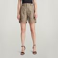 Fatigue Shorts - Brown - Women