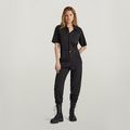 Track Jumpsuit - Black - Women