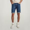 3301 Slim Denim Shorts - Medium blue - Men