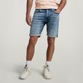 3301 Slim Shorts - Medium blue - Men