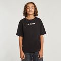 Kids T-Shirt Loose - Black - boys