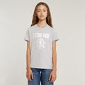 Kids T-Shirt Regular - Grey - girls