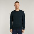 Premium Core Knitted Sweater - Dark blue - Men