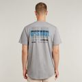 Lash Back Graphic T-Shirt - Grey - Men
