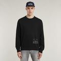Shipping Graphic Sweater - Black - Men