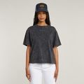 Washed G-Script T-Shirt - Grey - Women