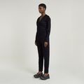 Wide Leg Jumpsuit - Black - Women