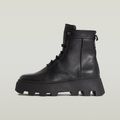 Kate II Lace Mid Boots - Black - Women