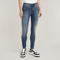 Lhana Super Skinny Jeans - Medium blue - Women