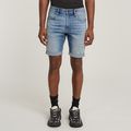 3301 Slim Short - Medium blue - Men