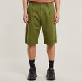 Pleated Chino Short - Green - Men