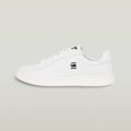 Cadet Leather Sneakers - White - Women