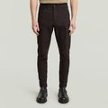 Zip Pocket 3D Skinny Cargo Pants 2.0 - Black - Men